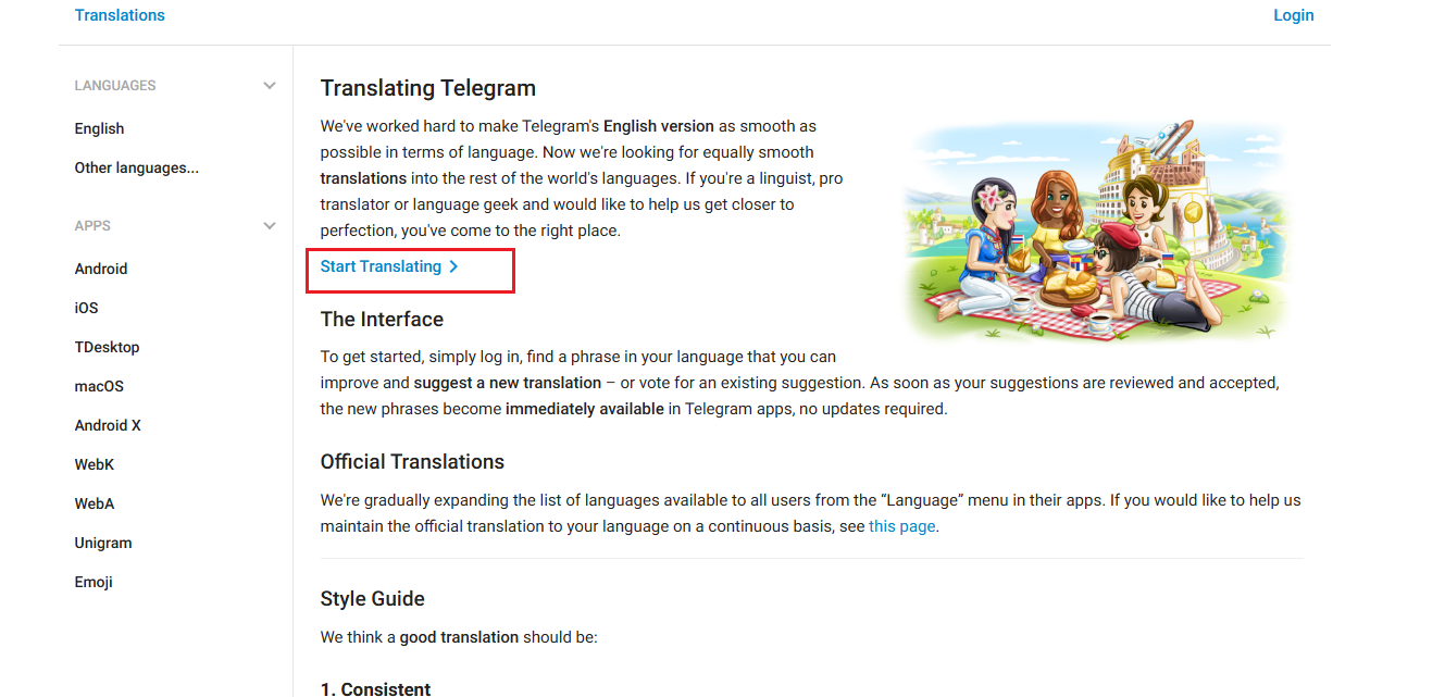 TG（telegram）如何使用官网中文包